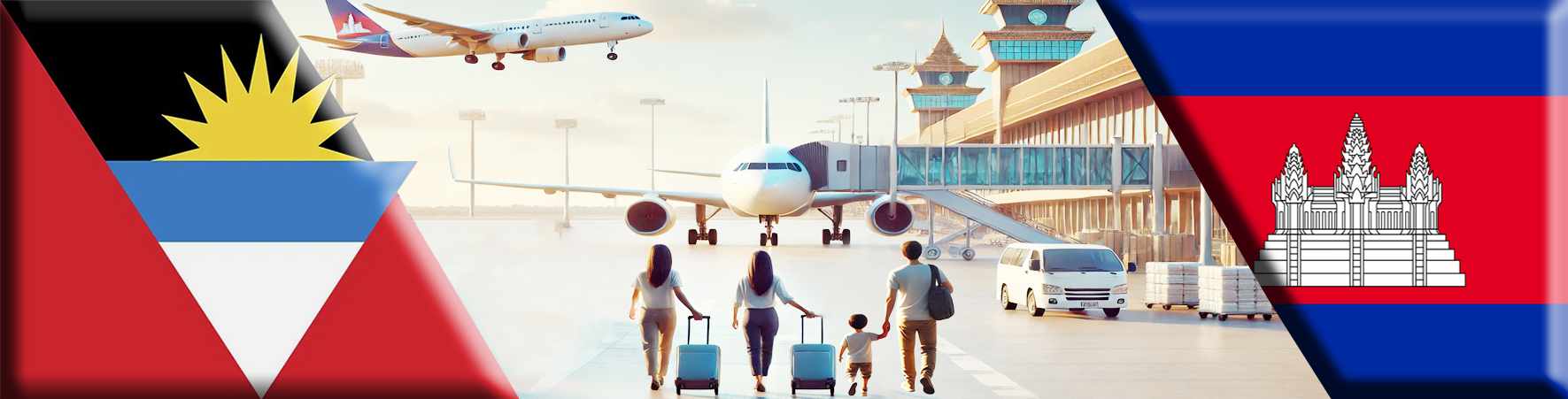 Cambodia eVisa for Antigua and Barbuda Citizens