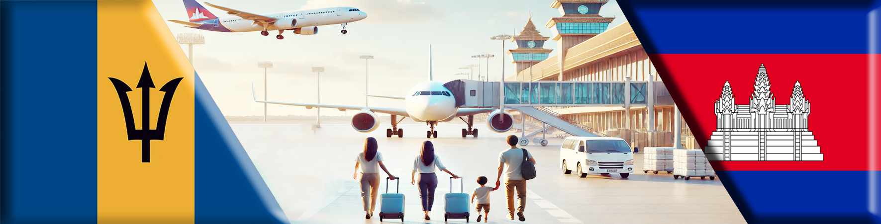 Cambodia eVisa for Barbados Citizens