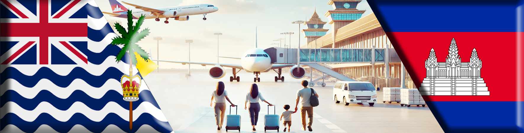 Cambodia eVisa for British India Ocean Territory Citizens