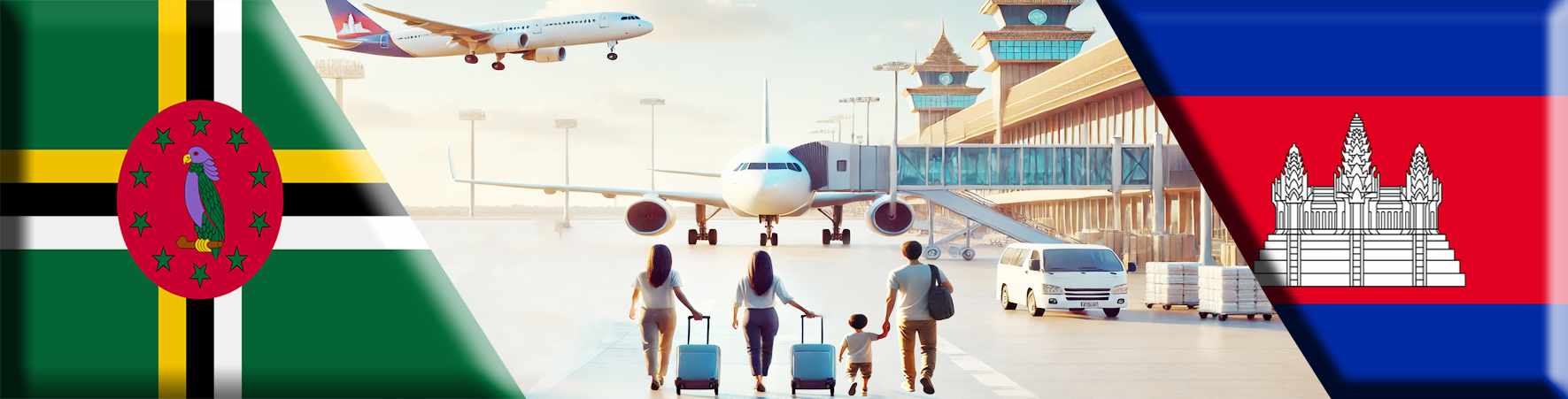 Cambodia eVisa for Dominica Citizens