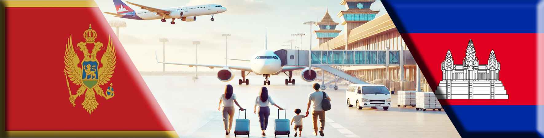Cambodia eVisa for Montenegro Citizens