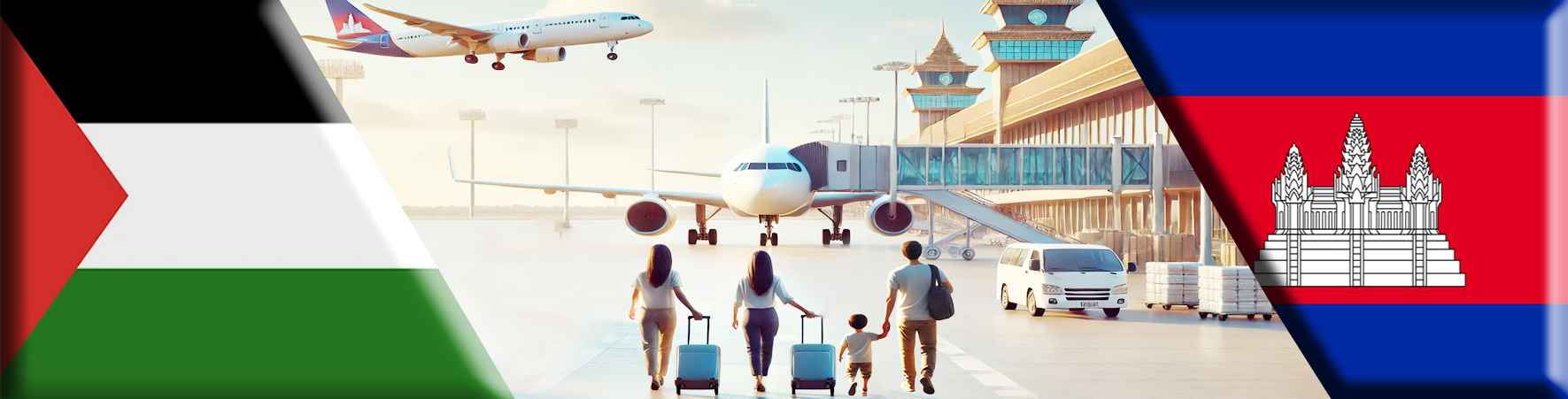 Cambodia eVisa for Palestine Citizens