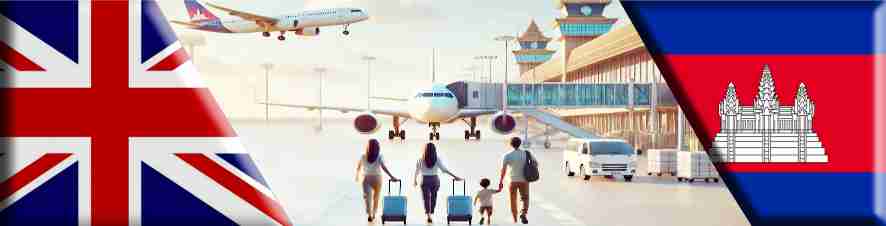 Cambodia eVisa for United Kingdom Of Great Britain and Northern Ireland Citizens