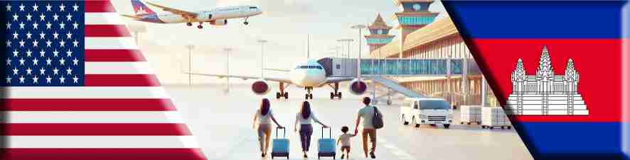 Cambodia eVisa for United States Of America Citizens