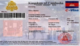 Cambodia Tourist eVisa